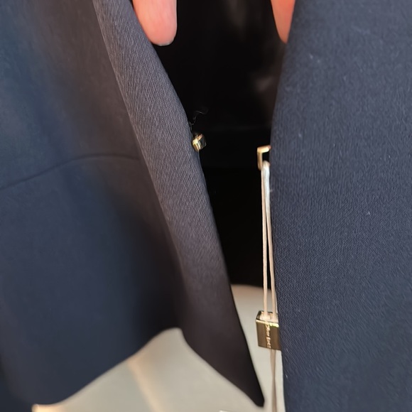 Navy Huggo Boss jacket size 4 - Picture 5 of 8